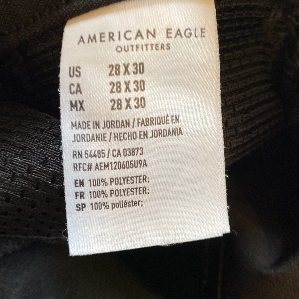 American Eagle Outfitters Black Slim Straight Pants - Picture 4 of 5